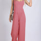 RV0958SS Dusty Pink Wide Leg Jumpsuit (Pack) On Sale