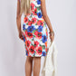 BS31590-225TB Cold Shoulder Floral Dress (Pack)