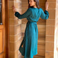 LA1148-1SS maxi long sleeve dress