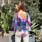 WA2120-2NC Floral Overlay Top (Pack)