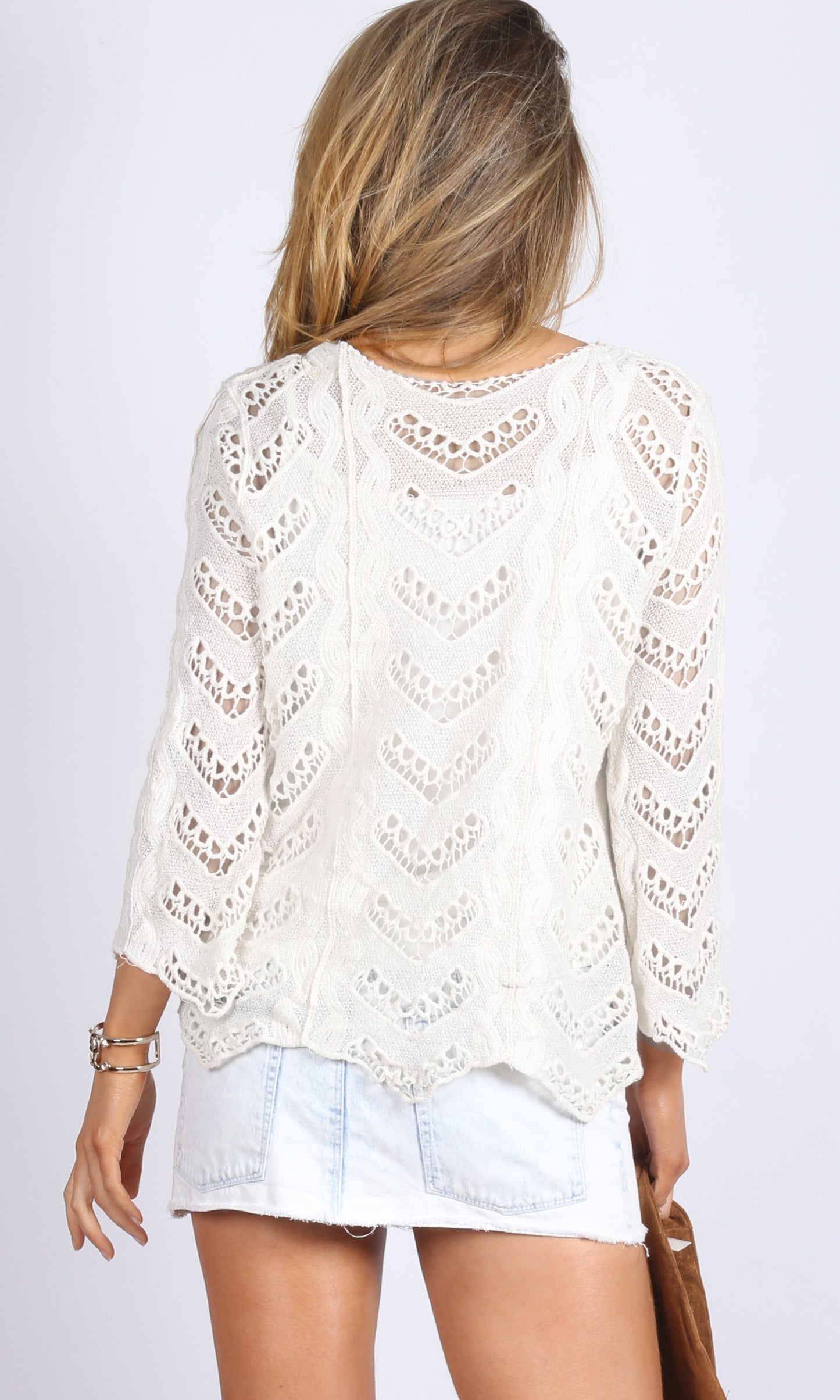 Cut Out Spring Knit