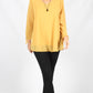 WW0050NC Yellow Loose Fit Long Tie Sleeve Top (Pack)