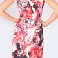 BW13584-10TB Red Floral Dress (Pack)