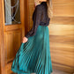 XW20259-3SS Pleated Skirt -  More Colours Available