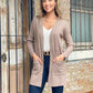 LY263B Gold button Detailed Cardigan (Pack)