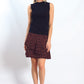 YW1813-1SS Leopard Print Layered Skirt (Pack)