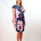 LA0030-1NC Floral Overlay Dress (Pack)