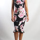 WA0234TB Capped Sleeve Floral Dress (Pack)