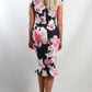 WA0234TB Capped Sleeve Floral Dress (Pack)