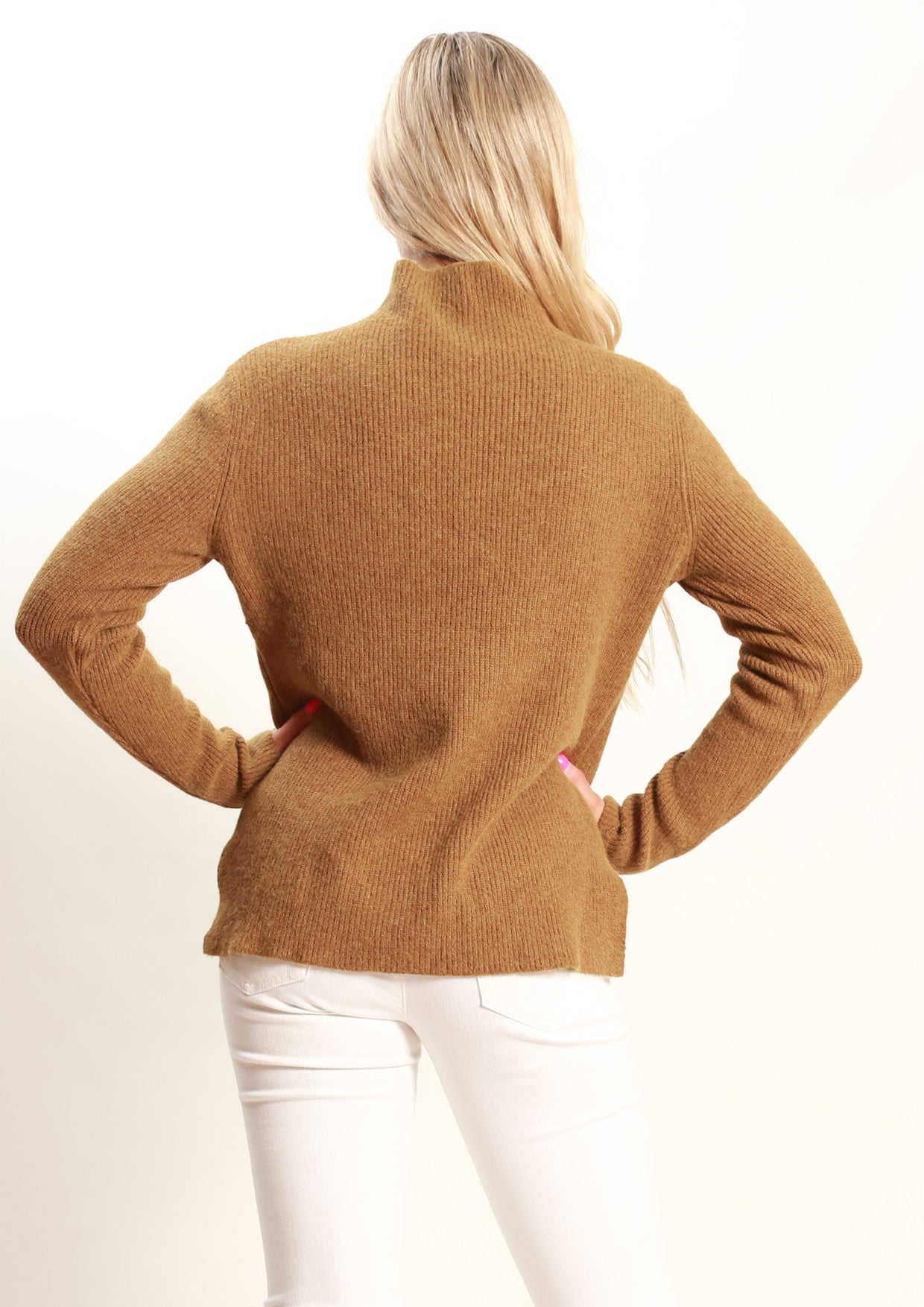 LY1987B Turtle Neck Long Sleeve Knit Top (Pack) New Arrivals