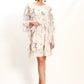 VS7234-3TB Floral Print Dress (Pack)