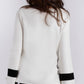 ZW16465SS V Neck Side Lace Sweater (Pack) On Sale