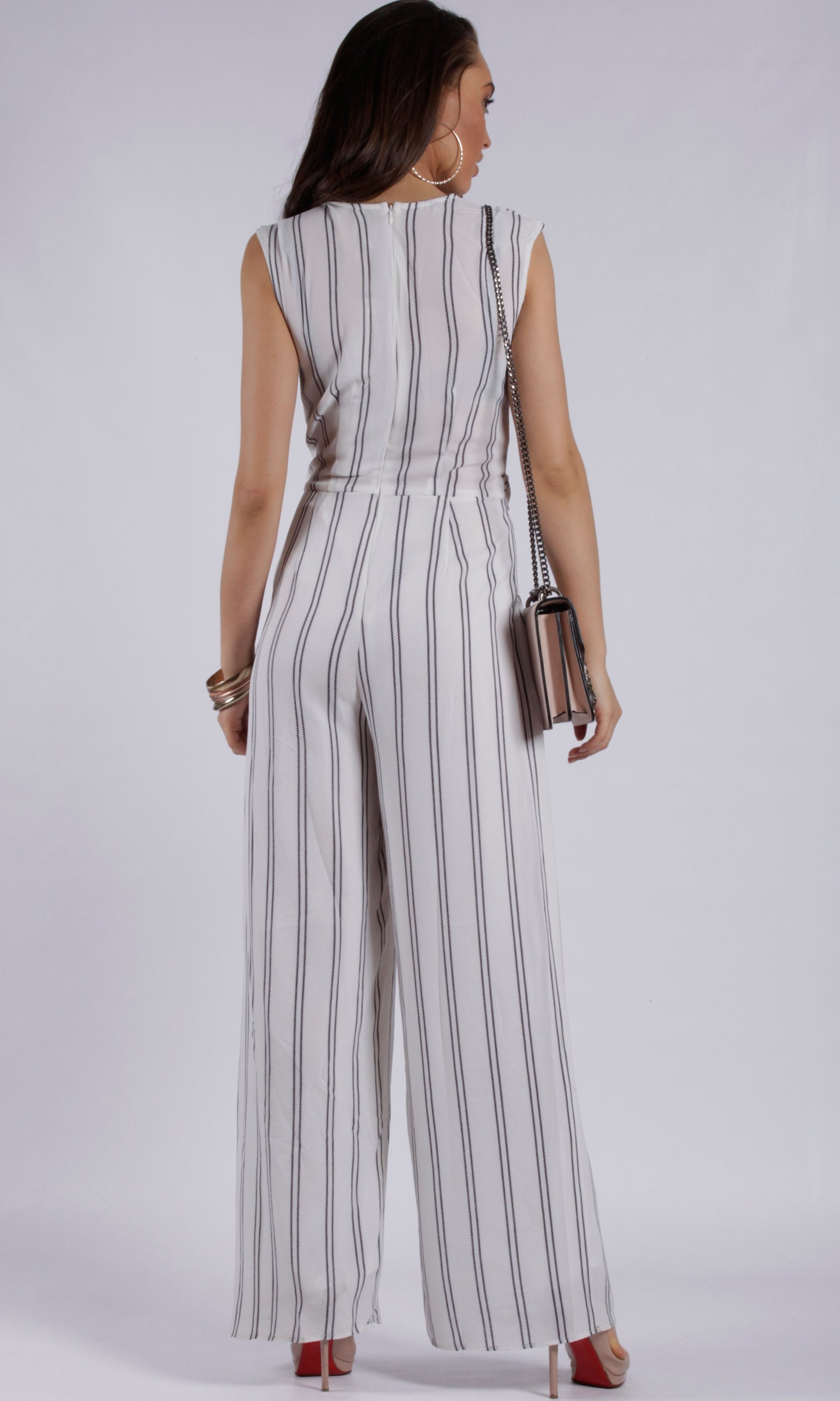 RV0886SS WRAP FRONT JUMPSUIT (Pack)