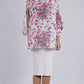 RV0179-10TB  RELAXED FIT PINK FLORAL TOP (Pack)