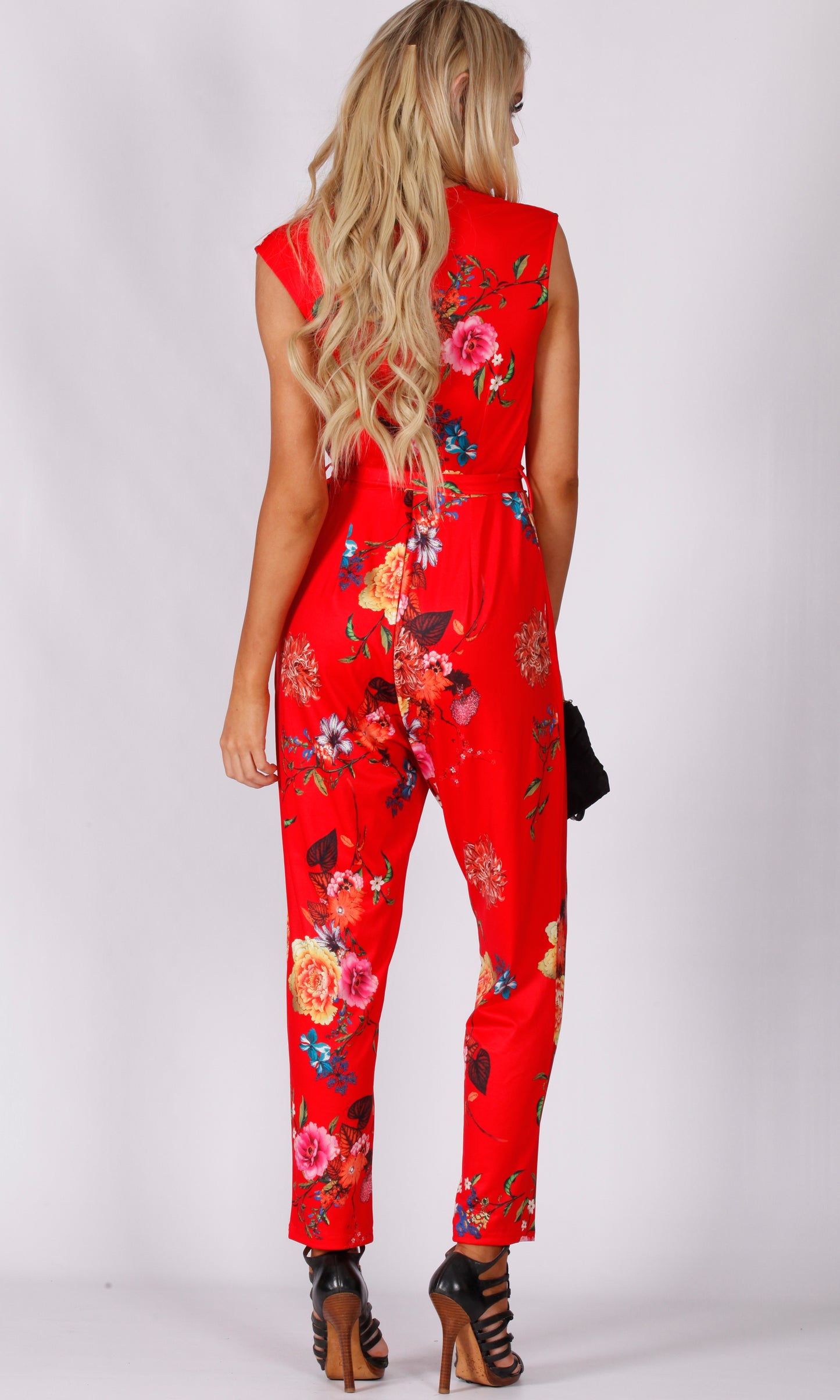 RV1188SS Red Oriental Jumpsuit (Pack)