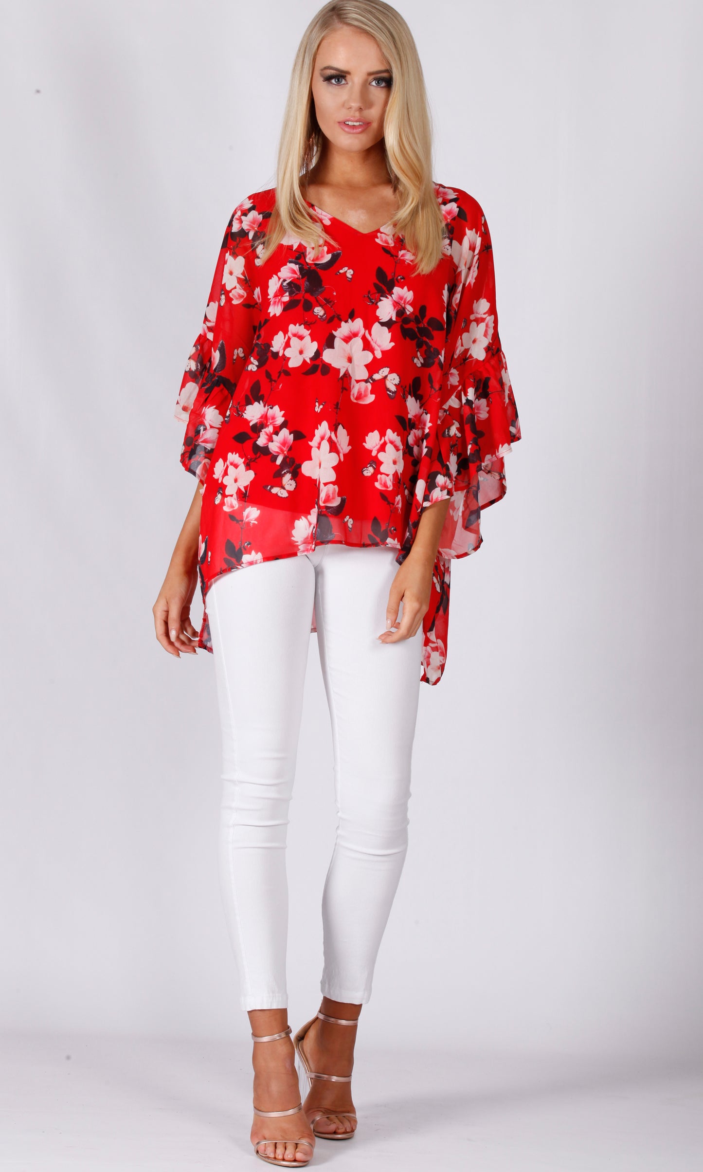 VS7167-2NC Red Blossom Top (Pack) On Sale
