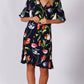 HS0253-9TB Tulip Print Jersey Dress (Pack) On Sale