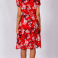 VS7302NC Red Blossom Dress (Pack)