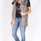 YW1900B Multi-Colour Faux Fur Vest (Pack) On Sale