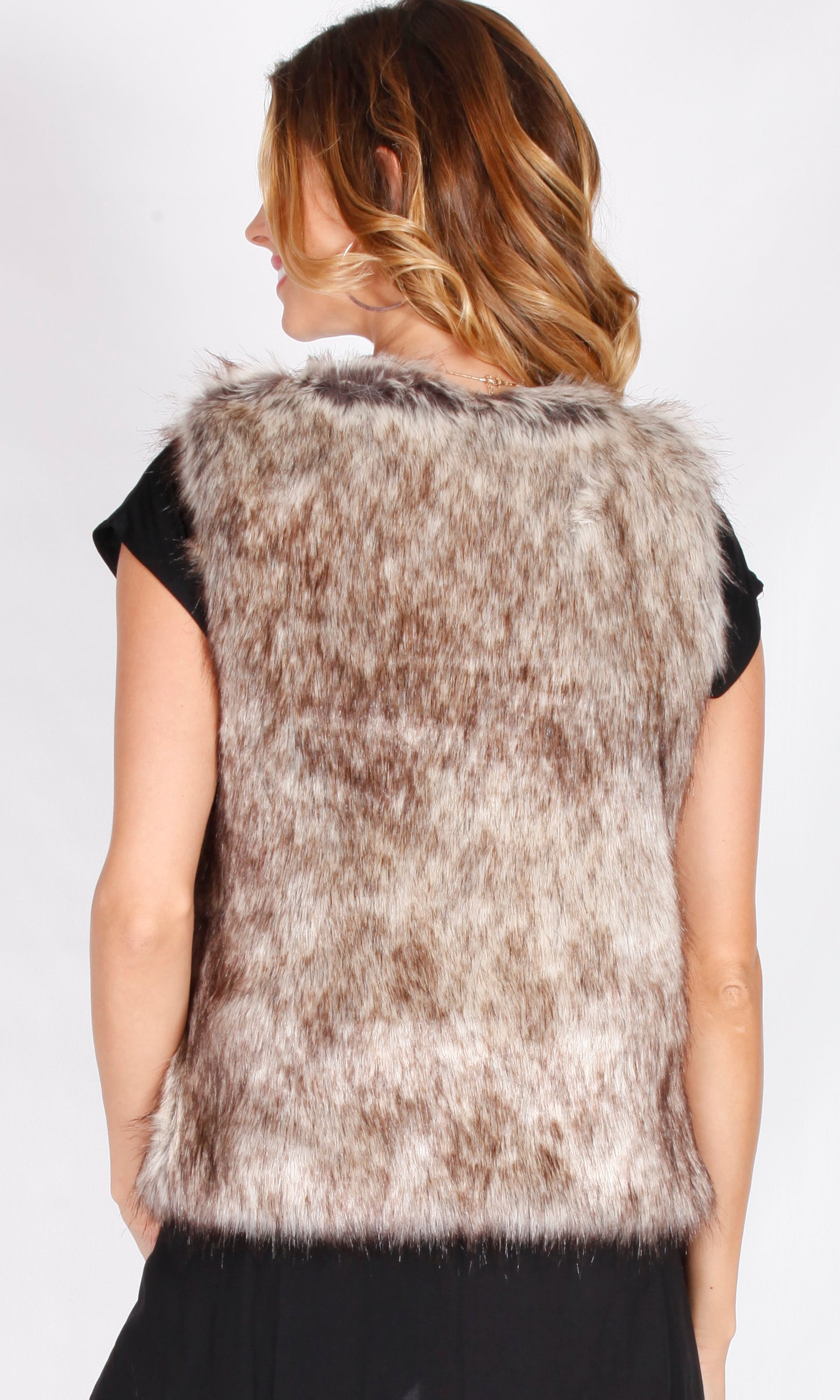 LISA539SS Faux Fur Vest (Pack)