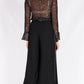YW1807SS Wide Leg Pant With Side Diamonte Trim (Pack)