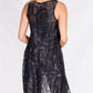 Burn Out Lace High Low Top 