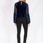 YW1798SS Velvet Raglan Top with Lace Sleeves (Pack)