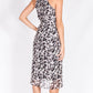 YW1904SS Leopard Print Spaghetti Strap Asymmetric Dress (Pack)