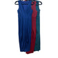 LA0228-2SS Sleeveless Draped Midi Dress