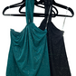 LA1262-1SS Glittery Halter Neck Top - More Colours Available - On Sale