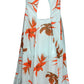 RV1047-1SS SPEARMINT MIX ORANGE FLOWER DRESS (Pack) On Sale