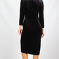 TG2524TB Black Mid Length Dress (Pack)