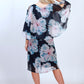 VY0386TB Caped Floral Dress (Pack)