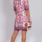 VS7244NC 3/4 SLEEVE RETRO SHIFT DRESS (Pack)