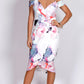 BS9160-1SS Water-Colour Tulip Midi Dress (Pack)