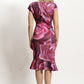WA0224-1TB Cap Sleeve Floral Dress (Pack)