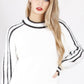506SS White Knit With Black Line Detailing(Pack)