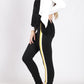 HY180402SS Yellow Panel High Waisted Ponte Pant (Pack)