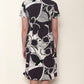 G032TB Floral Mid Length Dress (Pack)