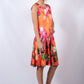 WA0205TB Orange Floral Dress (Pack)