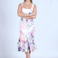 WA0197TB Pastel Floral Midi Dress (Pack)