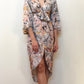 VY00213SS Bronze Floral Tie Front Dress (Pack)