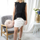 VY0382SS High Neck Sleeveless Embroidered Top (Pack)