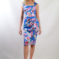 WA0239TB Bright Floral Midi Dress (Pack)