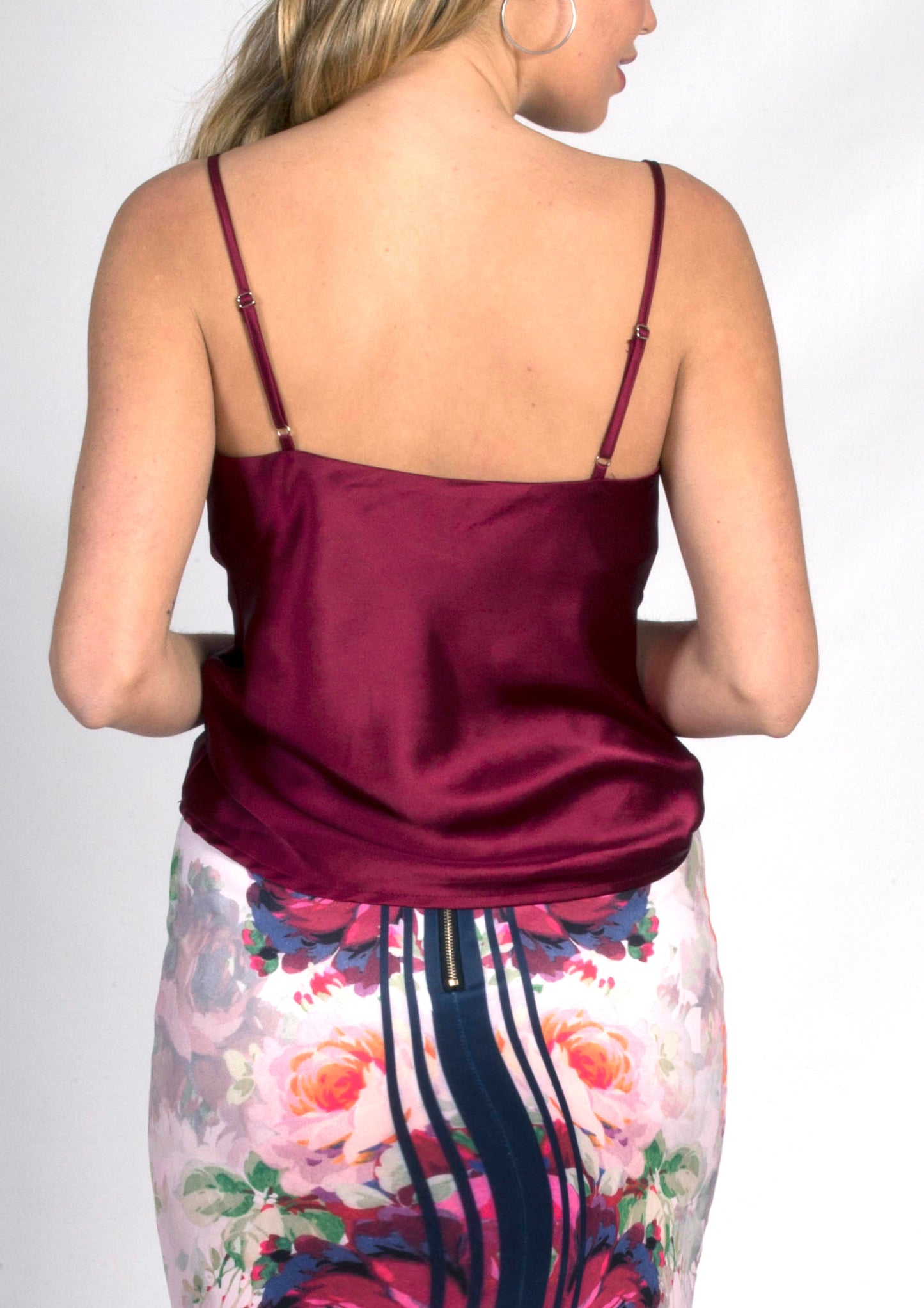 P132SS Cowl Neck Cami (Pack)