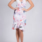 YW2230SS Floral Printed Ruffle Dress (Pack)