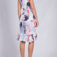 YW2230SS Floral Printed Ruffle Dress (Pack)