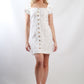 SS051MD Eyelet Lace Button Dress (Pack)