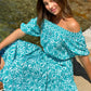 XW20414SS Paisley Off-shoudler Maxi Dress (Pack)