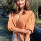 VY0454-9SS Front Tie Top (Pack)